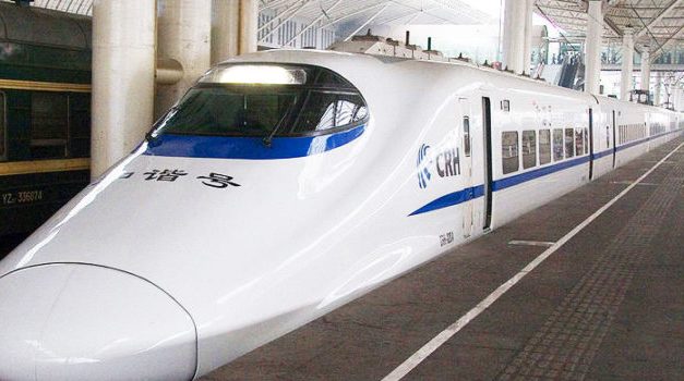 China High Speed Train Running Map 2022