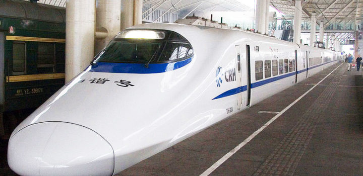 China High Speed Train Running Map 2022