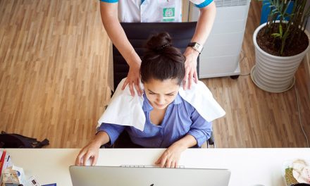 How to get a massage in the office